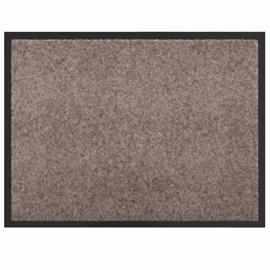 Tappetino Beige 60 x 80 cm Tessuto Teddy 42013441