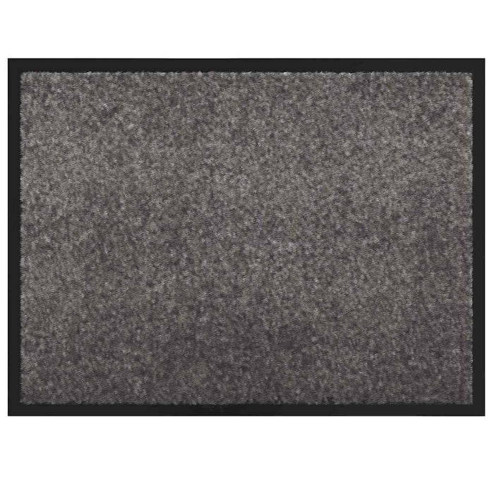 Tappetino Grigio chiaro 60 x 80 cm Tessuto Teddy 42013444