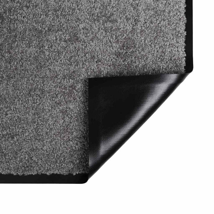 Tappetino Grigio chiaro 80 x 120 cm Tessuto Teddy 42013445