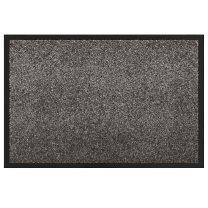 Tappetino Grigio chiaro 80 x 120 cm Tessuto Teddy 42013445