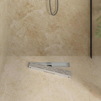 Scarico doccia a 362 gradi con design linea Argento 50 cm 42015979