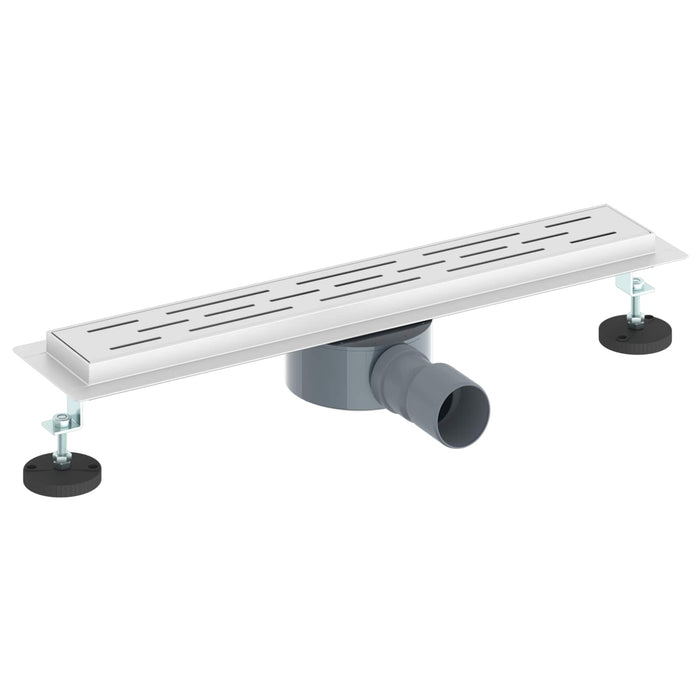 Scarico doccia a 362 gradi con design linea Argento 50 cm 42015979