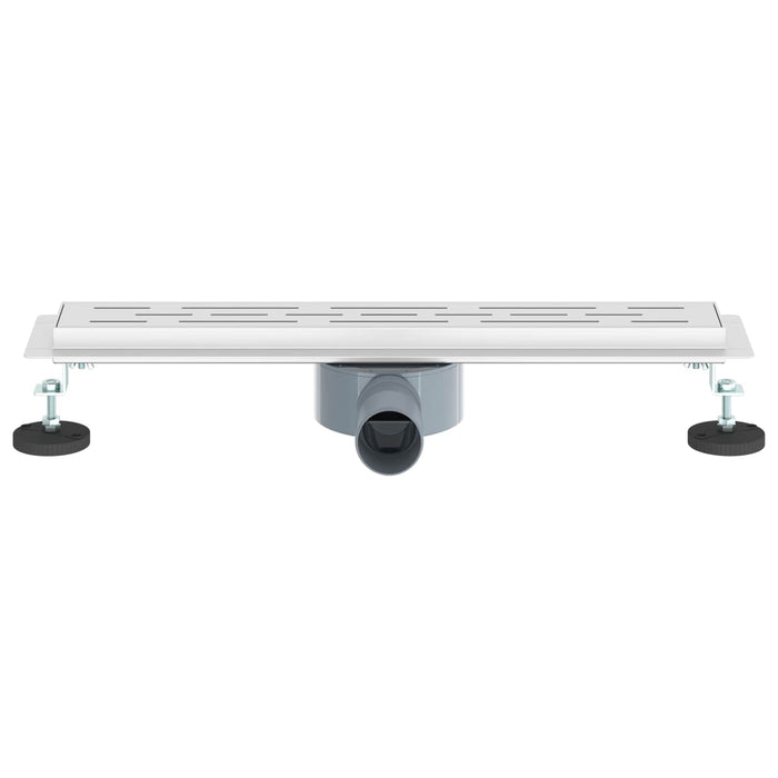 Scarico doccia a 362 gradi con design linea Argento 50 cm 42015979