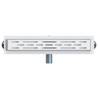 Scarico doccia a 362 gradi con design linea Argento 50 cm 42015979