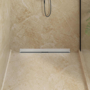 Scarico Doccia da Parete Argento 80 cm Acciaio Inox 304 42015994