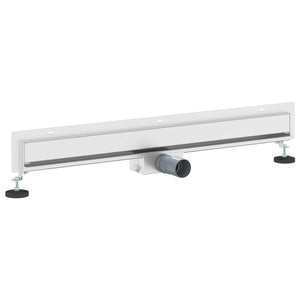 Scarico Doccia da Parete Argento 80 cm Acciaio Inox 304 42015994