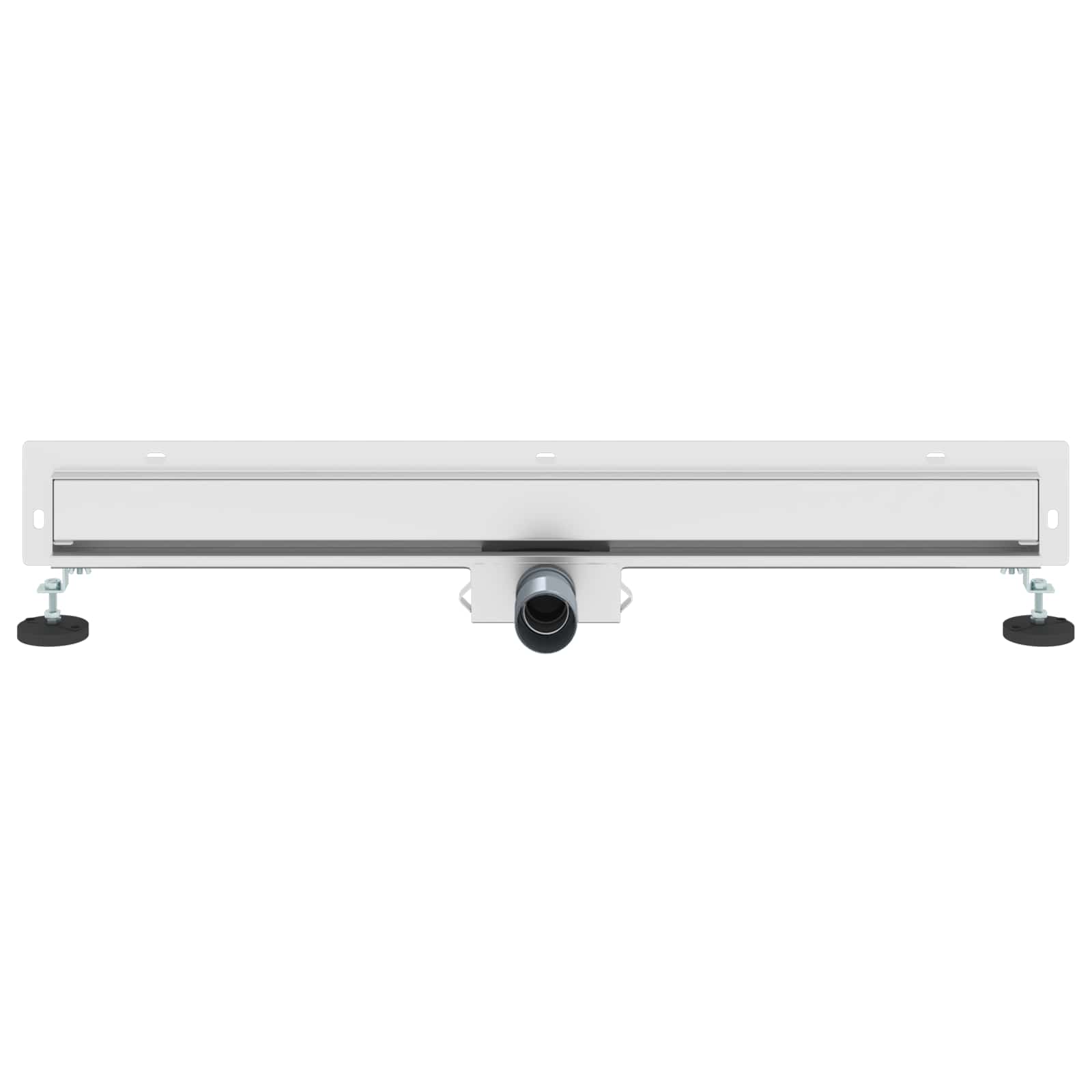 Scarico Doccia da Parete Argento 80 cm Acciaio Inox 304 42015994