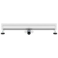 Scarico Doccia da Parete Argento 80 cm Acciaio Inox 304 42015994