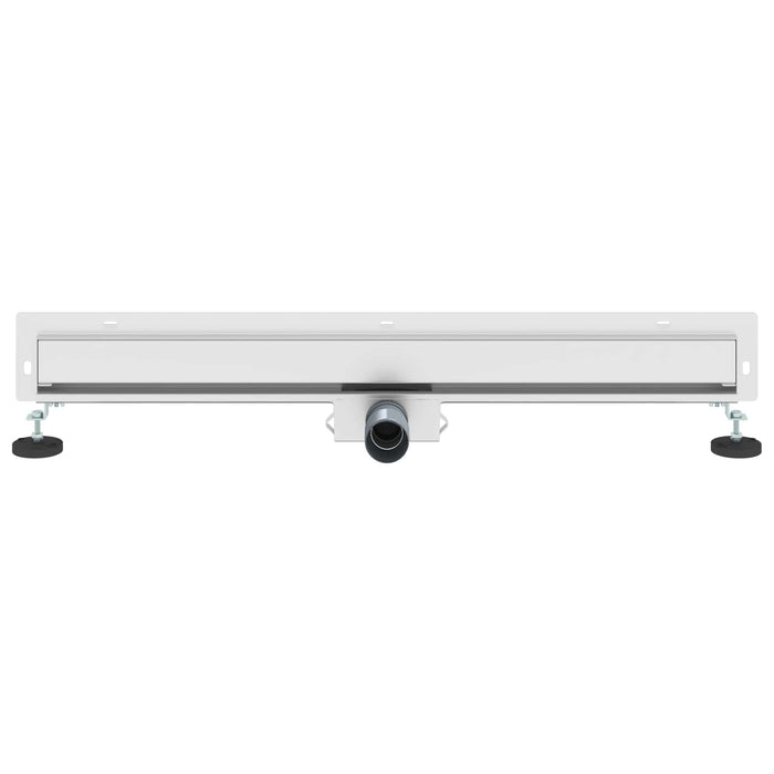 Scarico Doccia da Parete Argento 80 cm Acciaio Inox 304 42015994