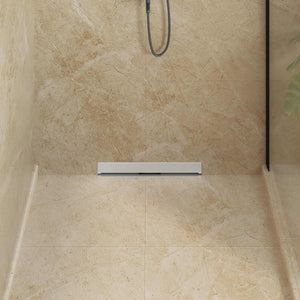 Scarico Doccia da Parete Argento 50 cm Acciaio Inox 304 42015991