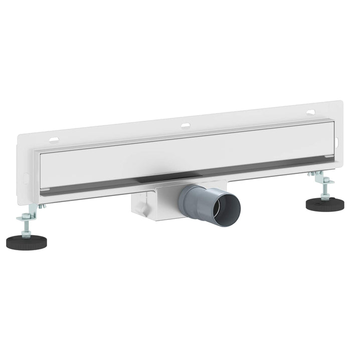 Scarico Doccia da Parete Argento 50 cm Acciaio Inox 304 42015991