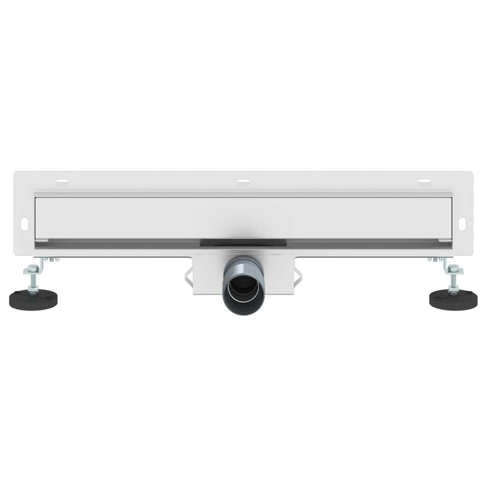 Scarico Doccia da Parete Argento 50 cm Acciaio Inox 304 42015991