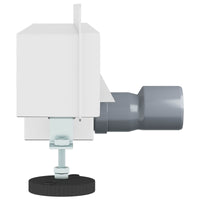 Scarico Doccia da Parete Argento 50 cm Acciaio Inox 304 42015991