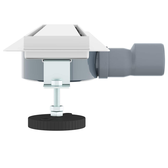 Scarico doccia 2-in-1 con sifone a 360° Argento 70 cm 42015963