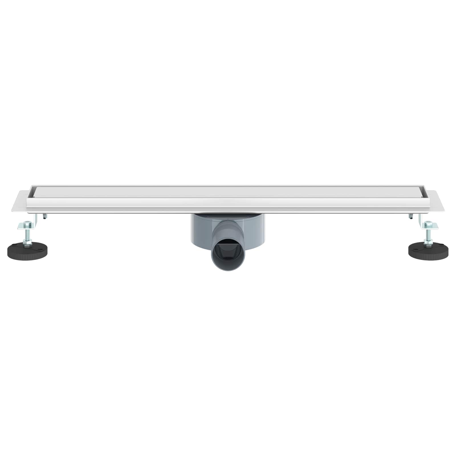 Scarico doccia 2-in-1 con sifone a 360° Argento 60 cm 42015962