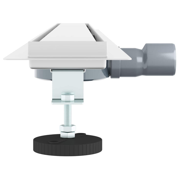 Scarico doccia 2-in-1 con sifone a 360° Argento 100 cm 42015966