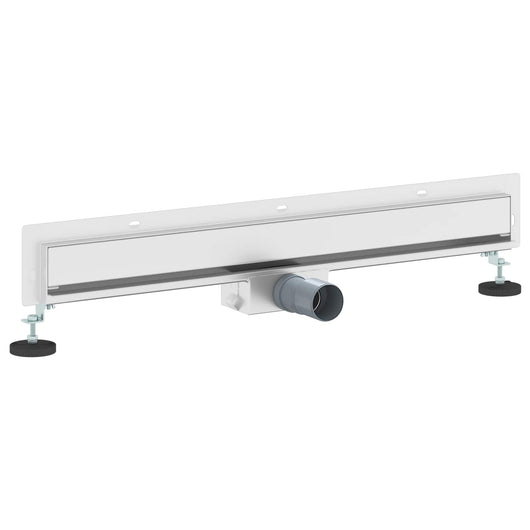 Scarico Doccia da Parete Argento 70 cm Acciaio Inox 304 42015993