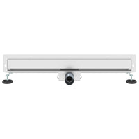 Scarico Doccia da Parete Argento 70 cm Acciaio Inox 304 42015993
