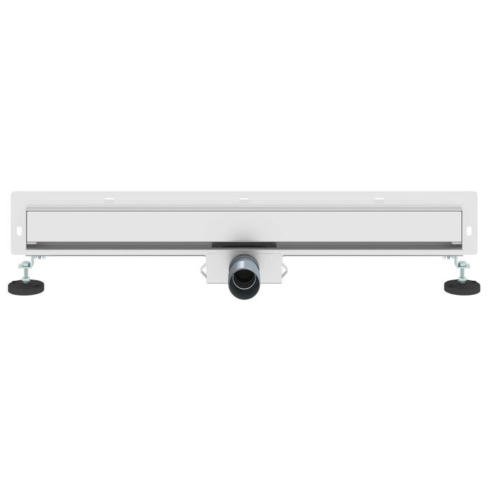 Scarico Doccia da Parete Argento 70 cm Acciaio Inox 304 42015993