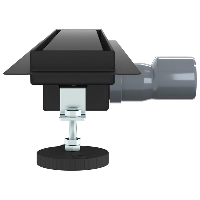 Drenaggio doccia 2 in 1 Nero 60 cm Acciaio Inox 304 42015944