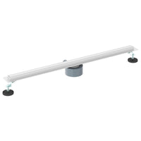 Scolascale per doccia a 360° con modello slim Argento 80 cm 42015988