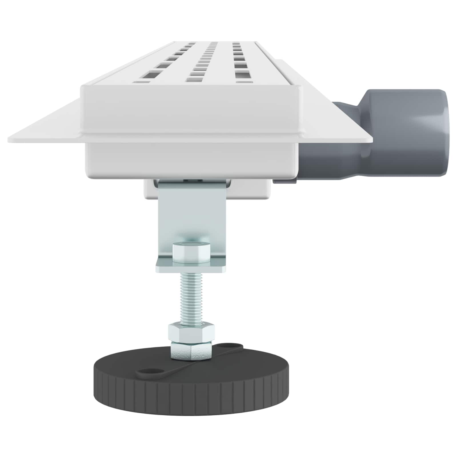 Drenaggio doccia con copertura in vetro Argento 90 cm 42015959