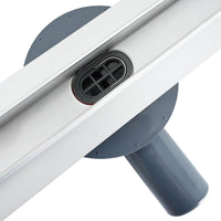 Scolascale per doccia a 360° con modello slim Argento 100 cm 42015990