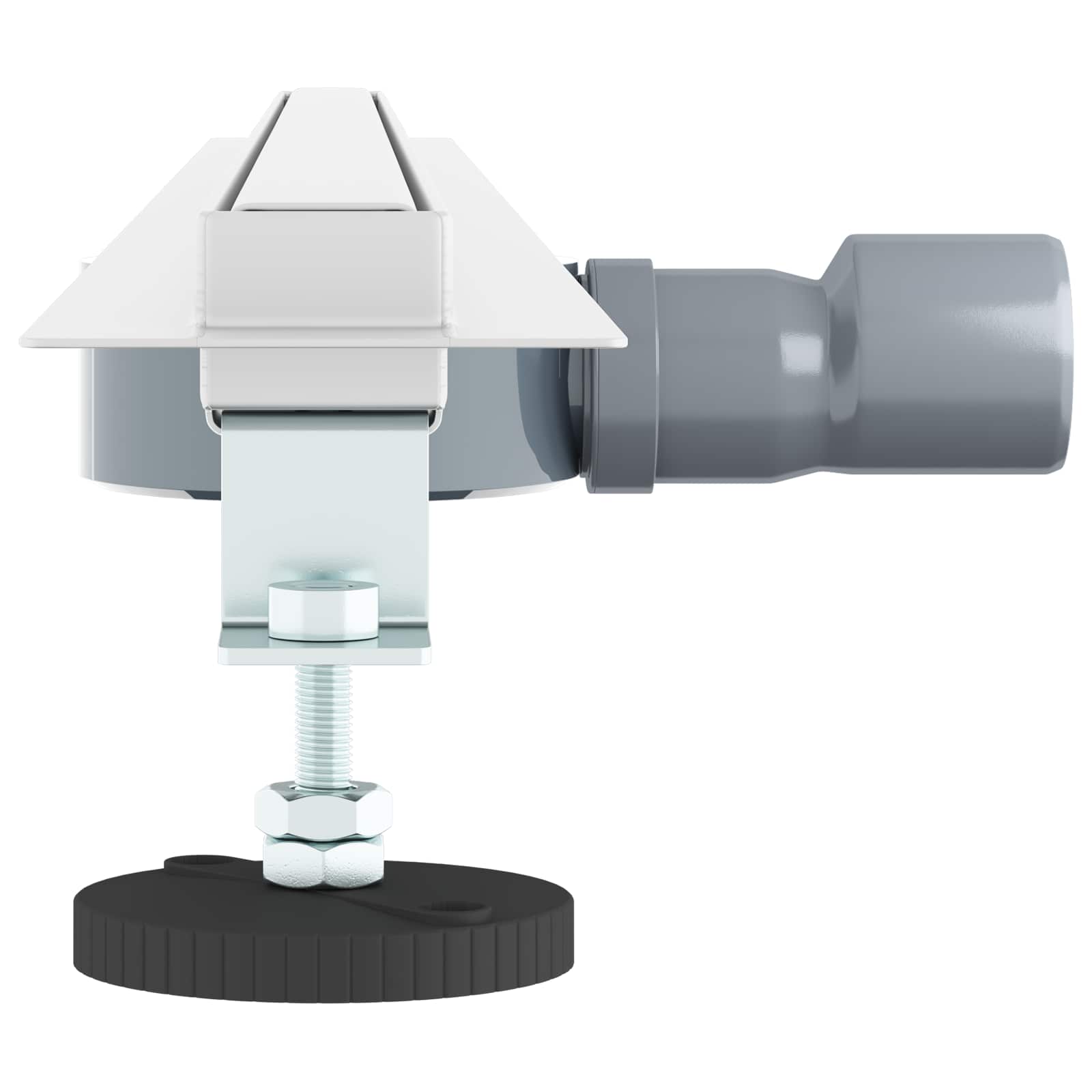 Scolascale per doccia a 360° con modello slim Argento 100 cm 42015990