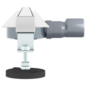 Scolascale per doccia a 360° con modello slim Argento 100 cm 42015990