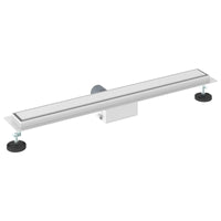 Drenaggio doccia con copertura in vetro Argento 70 cm 42015939