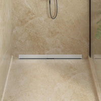 Scarico Doccia da Parete Argento 90 cm Acciaio Inox 304 42015995