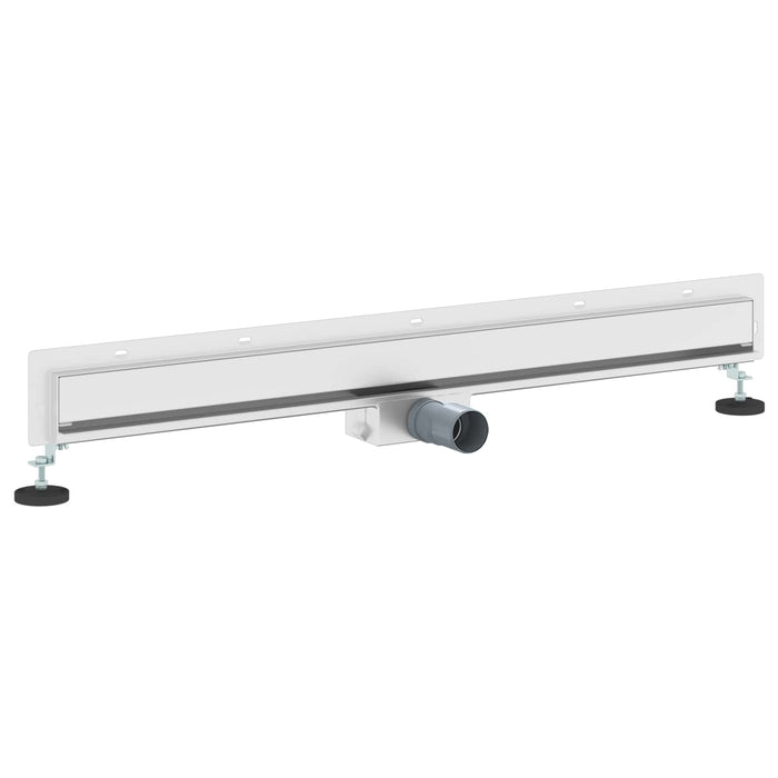 Scarico Doccia da Parete Argento 90 cm Acciaio Inox 304 42015995