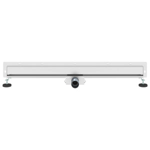 Scarico Doccia da Parete Argento 90 cm Acciaio Inox 304 42015995
