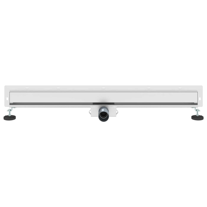 Scarico Doccia da Parete Argento 90 cm Acciaio Inox 304 42015995