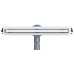 Scolascale per doccia a 360° con modello slim Argento 50 cm 42015985