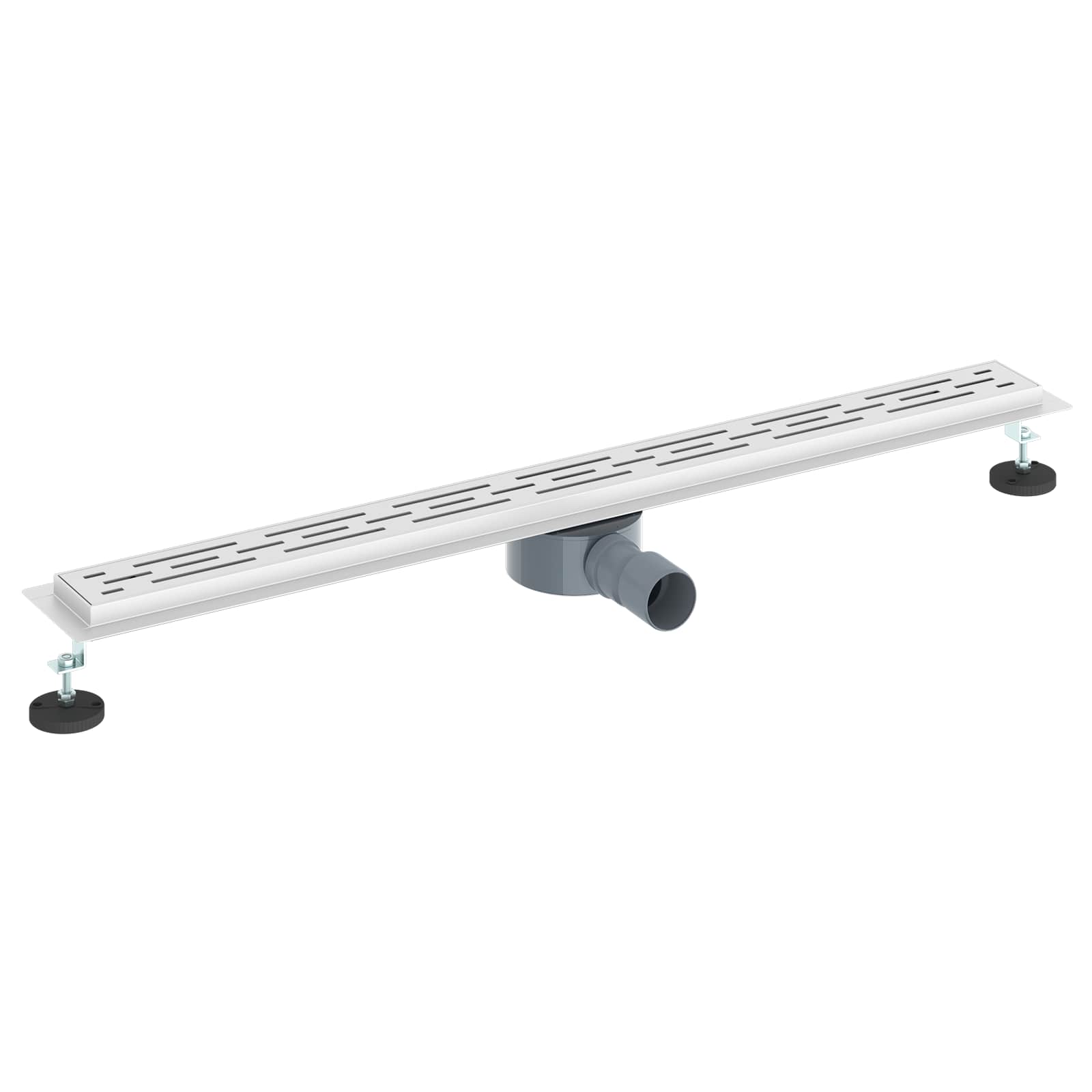 Scarico doccia a 362 gradi con design linea Argento 90 cm 42015983