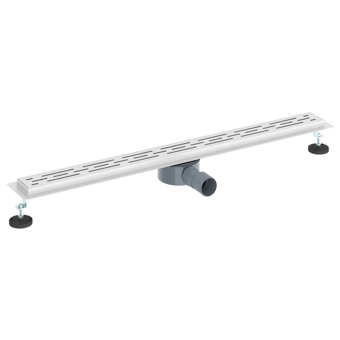 Scarico doccia a 362 gradi con design linea Argento 90 cm 42015983