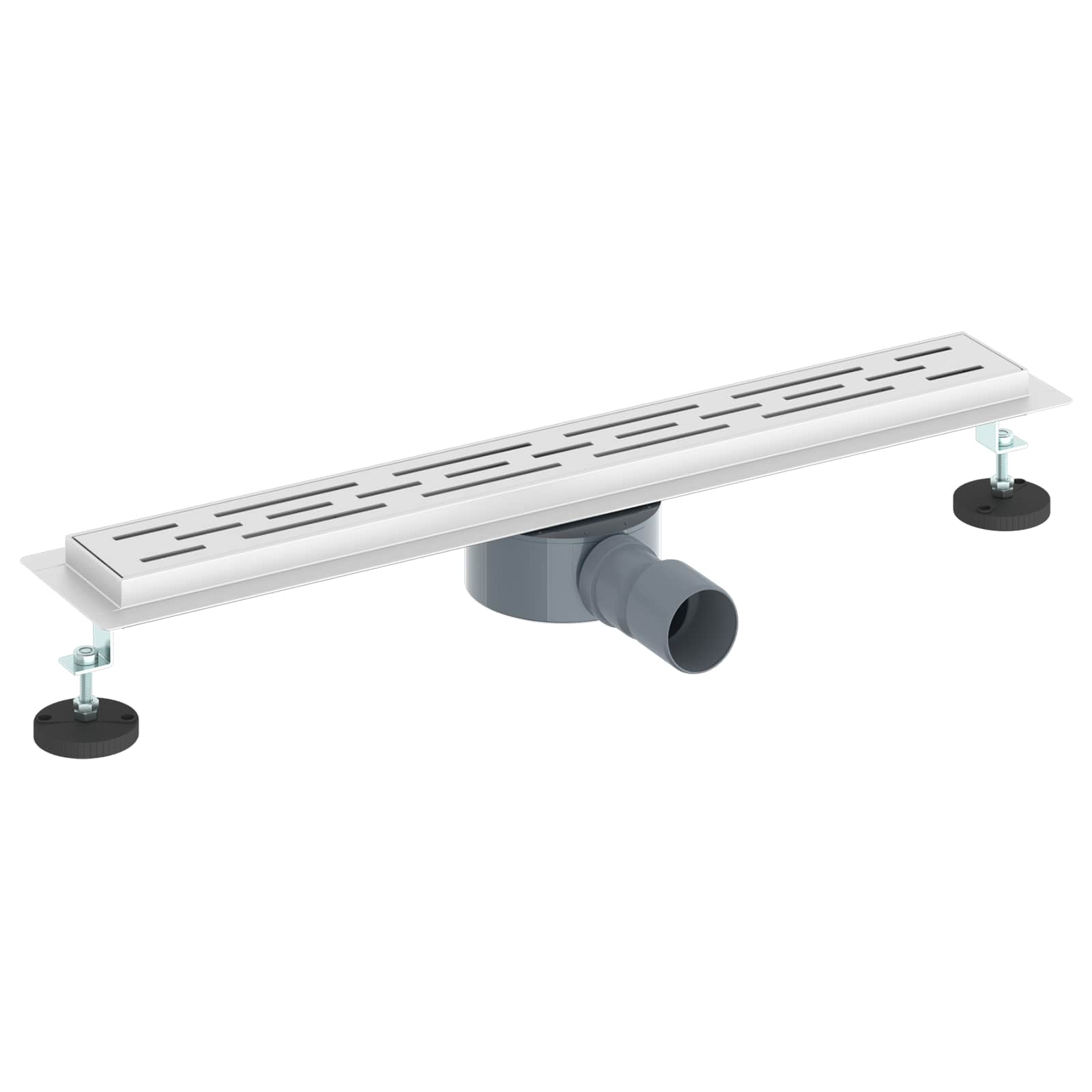 Scarico doccia a 362 gradi con design linea Argento 60 cm 42015980