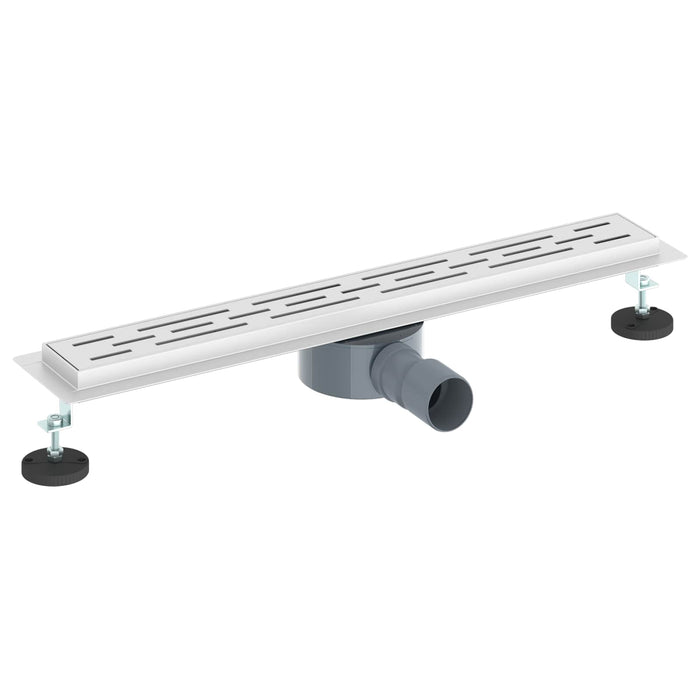 Scarico doccia a 362 gradi con design linea Argento 60 cm 42015980