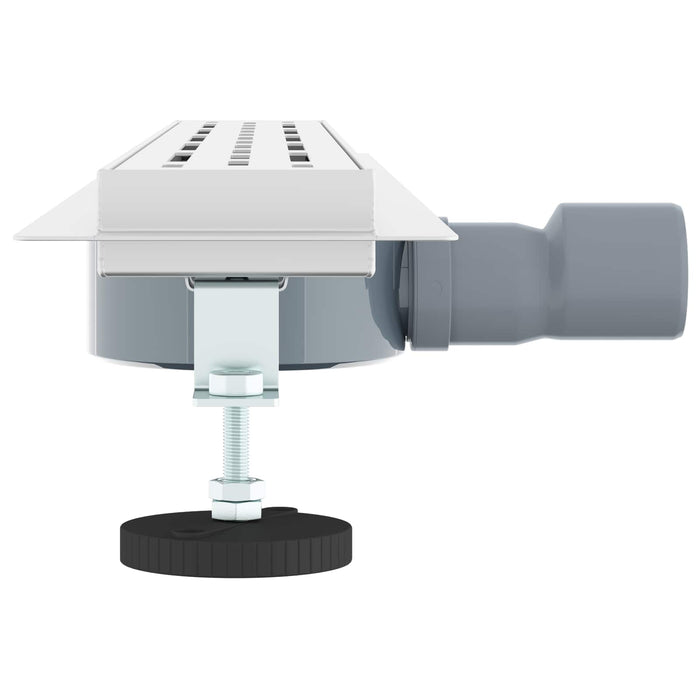 Scarico doccia a 362 gradi con design linea Argento 70 cm 42015981