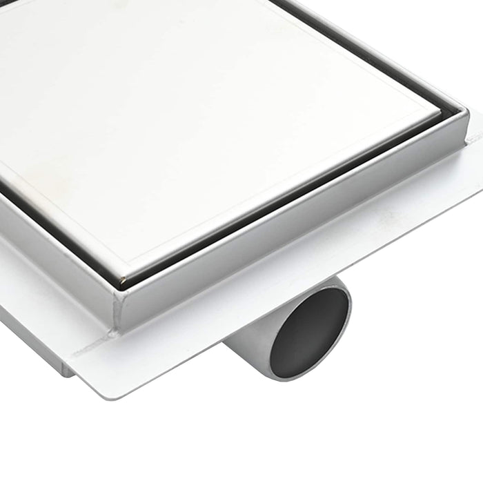 Scarico doccia 2 in 1 Argento 15 x 15 cm Acciaio Inox 304 42015932