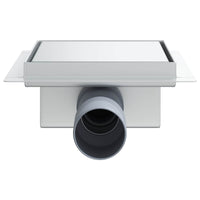 Scarico doccia 2 in 1 Argento 15 x 15 cm Acciaio Inox 304 42015932