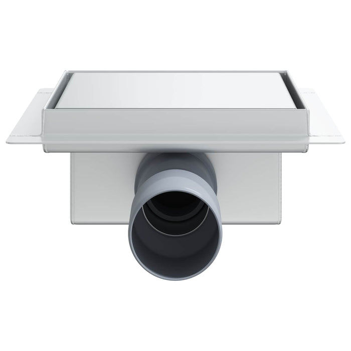 Scarico doccia 2 in 1 Argento 15 x 15 cm Acciaio Inox 304 42015932