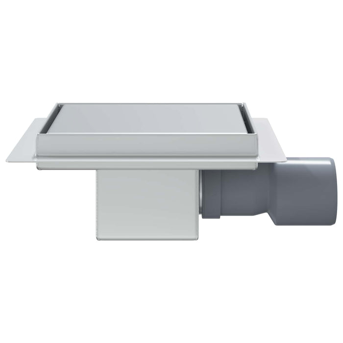 Scarico doccia 2 in 1 Argento 15 x 15 cm Acciaio Inox 304 42015932