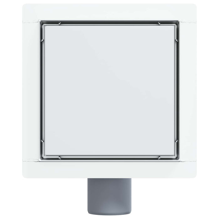 Scarico doccia 2 in 1 Argento 15 x 15 cm Acciaio Inox 304 42015932