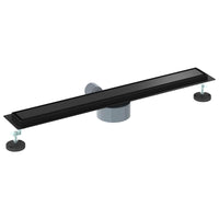 Scarico doccia 2-in-1 con sifone a 360° Nero 70 cm 42015969