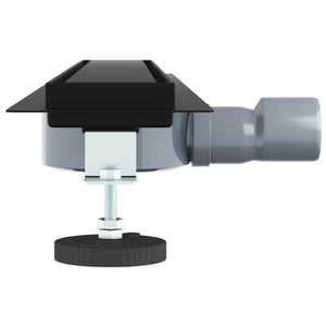 Scarico doccia 2-in-1 con sifone a 360° Nero 70 cm 42015969