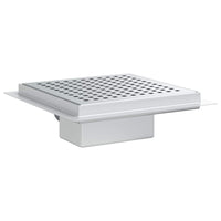 Scarico doccia 2 in 1 Argento 20 x 20 cm Acciaio Inox 304 42015935