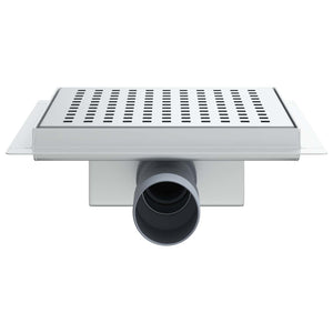 Scarico doccia 2 in 1 Argento 20 x 20 cm Acciaio Inox 304 42015935