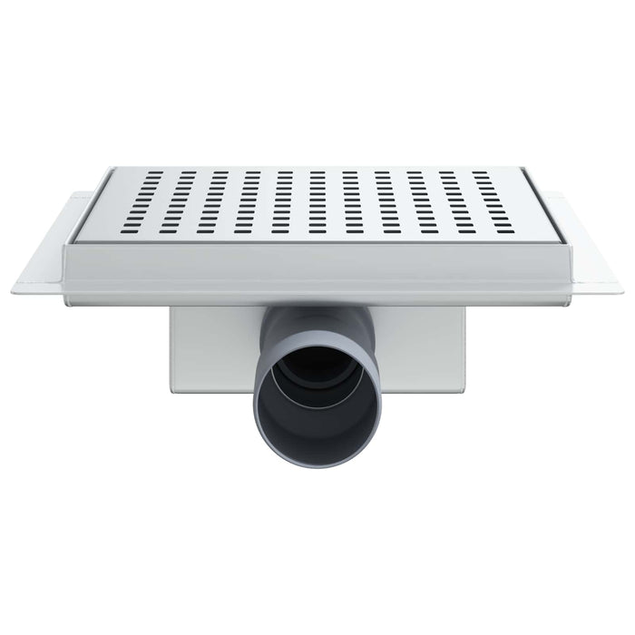 Scarico doccia 2 in 1 Argento 20 x 20 cm Acciaio Inox 304 42015935